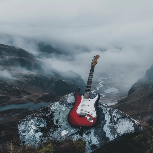 Experience a haunting journey through foggy peaks, with electric guitar chords creating echoes of sorrow and introspection, interwoven with ambient melodies and somber undertones. The track captures nature's raw beauty and human emotion's depth.