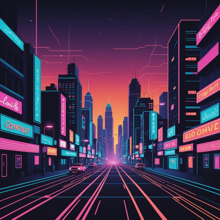 This track is designed to evoke the effervescent spirit of the 80s new wave scene, infused with modern sensibilities for a fresh, upbeat soundscape. The song combines catchy synth patterns and energetic rhythms that encapsulate the excitement of a night out in a bustling cityscape, ideal for invoking a sense of joy and nostalgia.