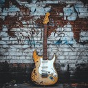 edgy instrumental fusing vintage rock with modern edge