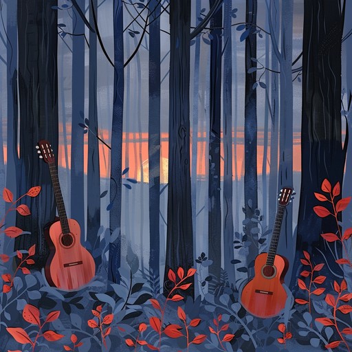 An instrumental piece that blends intricate guitar work with folk and rock elements, creating a sophisticated yet grounded musical journey. It embodies the natural world's harmony, weaving lush acoustic sounds with subtle rock influences. Evoking the tranquility of a forest, the track is a perfect backdrop for introspection and wonder.