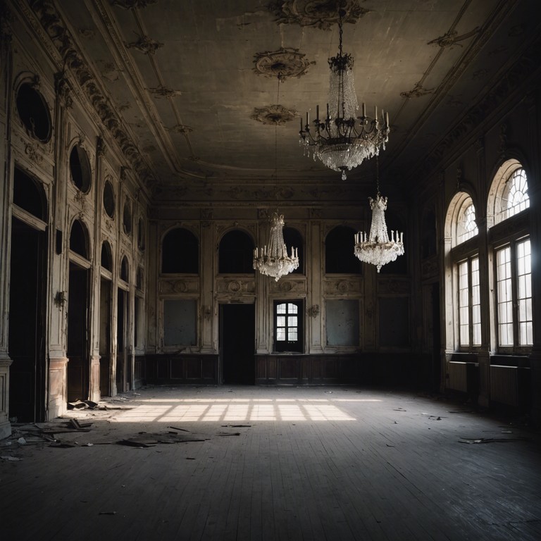 This evocative track beckons listeners with its intriguing mixture of lively latin dance rhythms and spectral sounds, akin to spirits whispering across an old, forgotten ballroom. The marimba, central to the composition, serves not just as an instrument but as a medium, channeling the echoes of the unknown into a rhythmic and immersive auditory encounter.