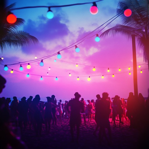 This track features sparkling synths, infectious rhythms, and vibrant basslines that capture the exhilarating spirit of a summer party. The playful melodies and dynamic beats are designed to get everyone on their feet, dancing and laughing under the sun. With a blend of retro influences and modern production, it creates a colorful and joyous atmosphere.