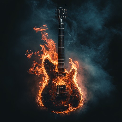 An intense and gritty blues piece featuring searing guitar work, expressing deep anger and determination through powerful riffs and driving rhythms.