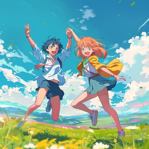 A cheerful and energizing jpop instrumental that bursts with vibrant synth melodies, reminiscent of a sunny morning full of potential. The blend of catchy beats and lighthearted tunes creates an uplifting atmosphere that is sure to bring joy and excitement to any day. Perfect for starting your morning on a high note.