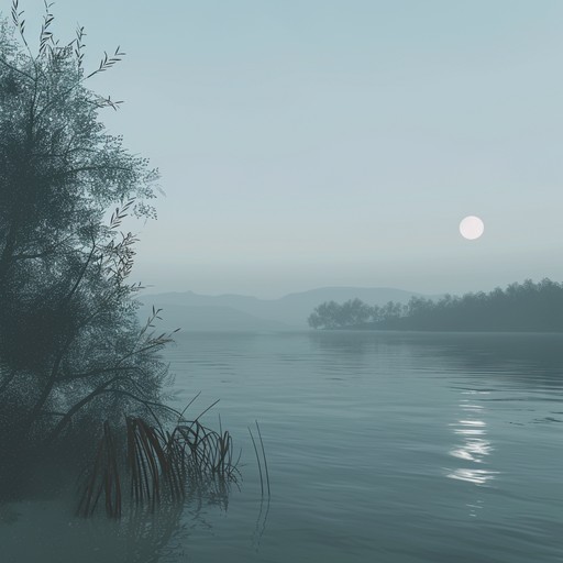 This composition weaves a spellbinding blend of soft, immersive sounds designed to evoke the tranquility and mystery of a moonlit lakeside. Subtle melodies rise and fall like gentle waves, while a hypnotic torch lounge vibe invites the listener into a nocturnal world of peace and introspection.