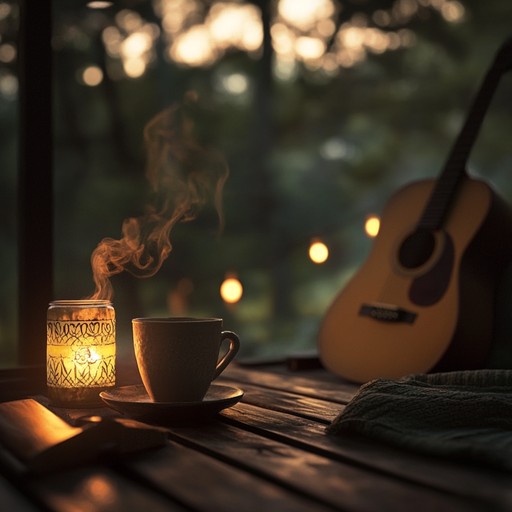 This track is a relaxing lofi composition infused with the gentle strumming of an acoustic guitar. It’s designed to evoke warm, nostalgic feelings of summer evenings shared over a cup of chai, reflecting on treasured memories with friends and loved ones. Ideal for creating a peaceful, unwinding ambiance.