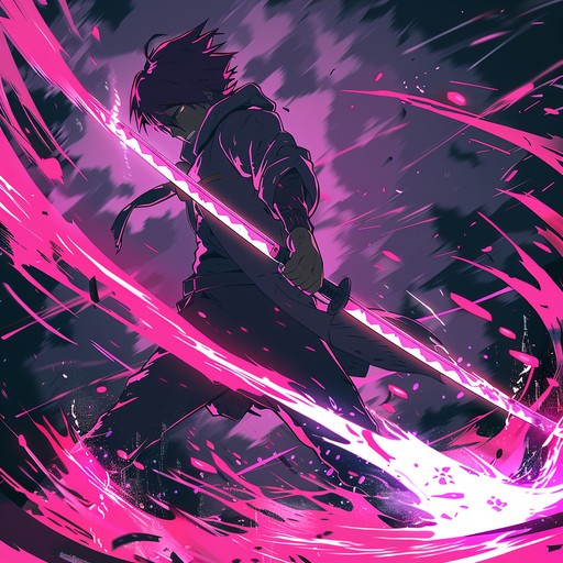 This track combines pulsating rhythms with triumphant melodies, creating an atmosphere perfect for intense anime battles. The electric guitar leads the charge, backed by powerful drums and synths, evoking the feeling of a hero's fierce determination on the battlefield. The fast paced tempo and dynamic variations amplify the narrative driven emotions, making listeners feel every victory and struggle.