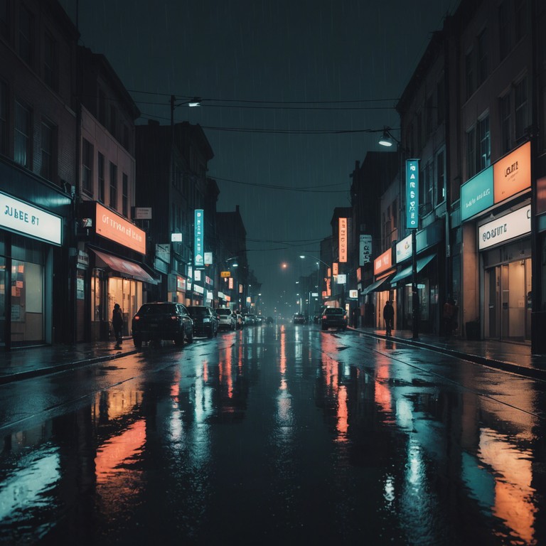 Imagine a soundscape that leads you through a moonlit cityscape with melancholic overtones blending perfectly with the dark corners of urban nights. The somber saxophone tones resonate within a lonely walk through misty streets, evoking memories and introspective thoughts. A melody that captures the essence of solitude in the midst of city's noise.