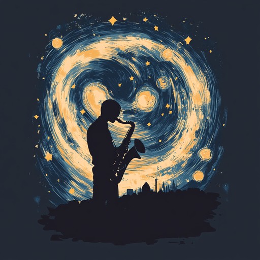 Imagine a clear night in the desert, the sky littered with stars, and the single, soulful sound of a saxophone creating a hauntingly beautiful melody that reverberates under the celestial expanse.