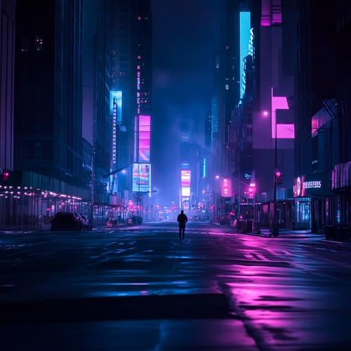 An instrumental dance song blending deep basslines, atmospheric synths, and dark rhythms to evoke nocturnal city vibes