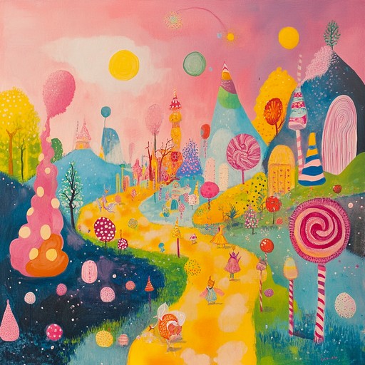 Step into a whimsical fairyland with this bright and playful j pop instrumental. Featuring twinkling synths, bouncy rhythms, and vibrant melodies reminiscent of a magical candy filled world, this track is a joyful escape into a world of fantasy and fun.