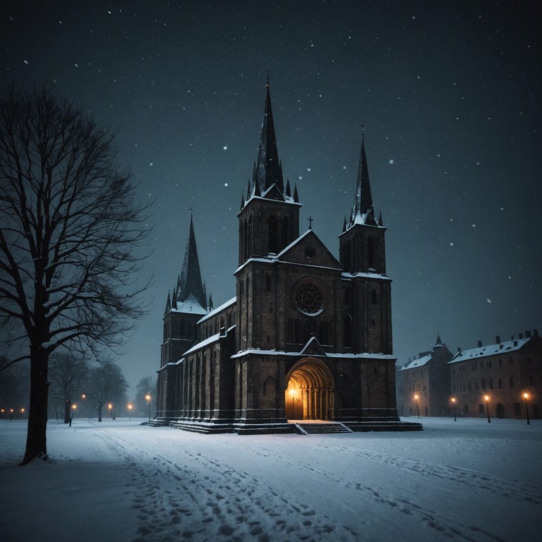 Imagine stepping into an ancient, dimly lit ballroom, where masked guests dance silently under the soft glow of candlelight, the air filled with the somber tones of a solo piano playing dark carols. This is no ordinary holiday gathering, but a mysterious, elegant celebration that happens once a year, in a world half hidden by shadows.