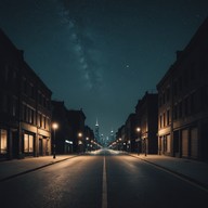 melancholic beats, echoing the empty city