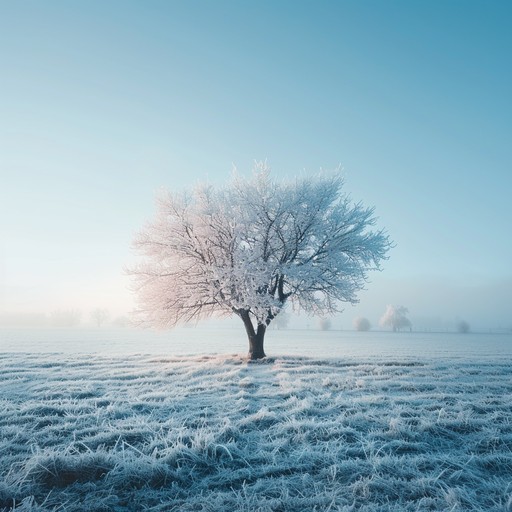 Imagine a serene, frosty morning where the air is crisp and the world is enveloped in a quiet blanket of snow. This track paints a picture of peace with gentle, slowly evolving textures that mimic the mesmerizing, quiet beauty of a snowy landscape.