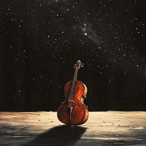 An evocative instrumental piece that delves into the depths of solitude and introspection, unfolding beneath the vast expanse of a star studded night sky. The haunting melodies weave through shadowed landscapes, inviting listeners on a journey through quiet streets and echoing thoughts.