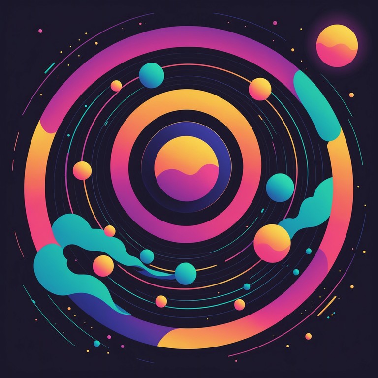 Imagine a vivacious enclave where twinkling lights sync with the pace of lively music; neon dance odyssey offers a psychedelic sphere, melding nostalgic disco vibes with modern sonic textures.