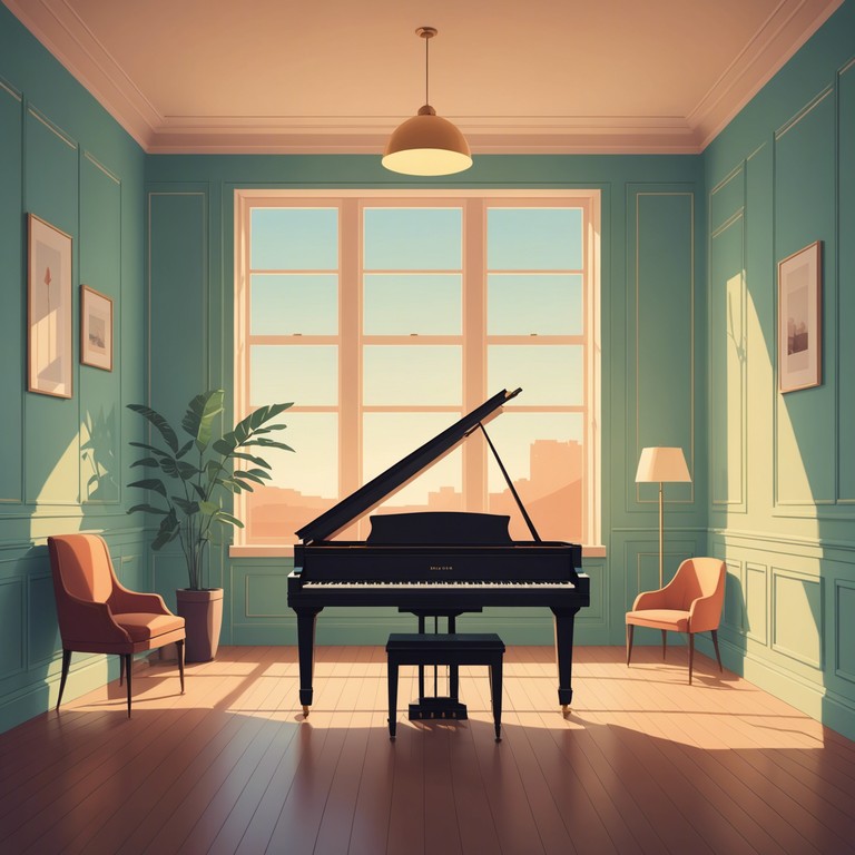 Delve into a peaceful exploration of self with this minimalist piano piece, crafted to facilitate a calming environment and encourage a reflective state of mind. The soft pop influences subtly enhance the emotional depth, making it ideal for relaxing or thoughtful times.