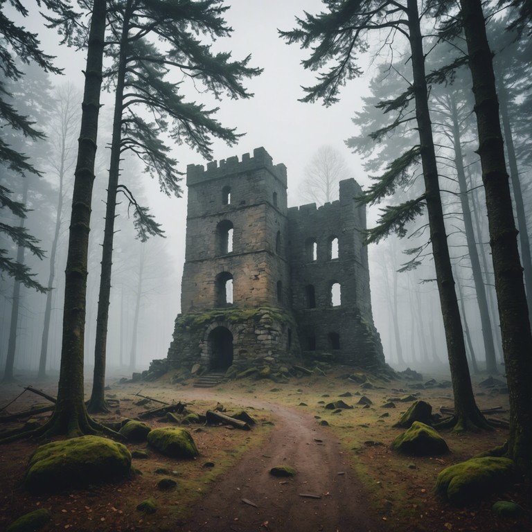 This composition brings to life the echoes of a forgotten time, blending the ancient themes and the haunting beauty of classical melodies. The music encapsulates the sensation of wandering through a long abandoned castle, with each note echoing the bittersweet whispers of history.