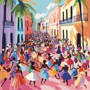 an energetic track showcasing vibrant afro cuban rhythms and beats