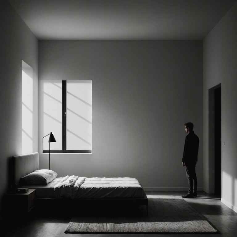 Whispers in the night explores the complex layers of late night introspection through a hauntingly beautiful melody that encapsulates the feelings of solitude and existential contemplation. Soft and subtle electronic beats paired with ambient synths create an intimate bedroom pop experience that stirs the soul and provokes a deep emotional response.