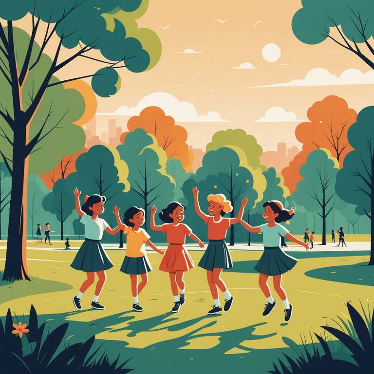 This track uses spirited xylophone tunes to create an inviting and energizing environment, perfect for children's dance parties or active playtime. Emphasizing fun and laughter, it's an ideal background track for any children's entertainment area or birthday gathering.