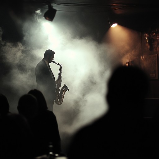 Experience the allure of a sultry night brought to life through smooth saxophone melodies. This instrumental jazz piece conjures images of smoky lounges and midnight rendezvous, perfect for setting a romantic and intimate mood.