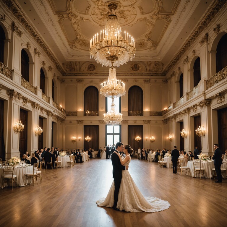 Imagine a waltz that combines the traditional sophistication of a viennese ballroom with the smooth grooves of modern jazz. This track swirlingly marries an old world charm with a fresh, funky beat, perfect for a night of elegant dancing in a glamorous city setting.