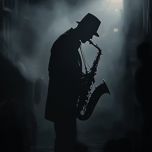 Delve into the shadows of a candlelit jazz club, where every note carries the weight of a secret. Sultry saxophone leads, accompanied by soft percussion and deep bass, envelop you in a cloak of mystery.