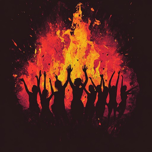 Feel the fiery passion of a rebellious spirit igniting a traditional rumba rhythm, blending dynamic percussion with bold, spirited melodies. This track channels the fervor of standing against conformity through intricate rhythms and assertive musical statements, capturing the essence of nonconformity and youthful rebellion