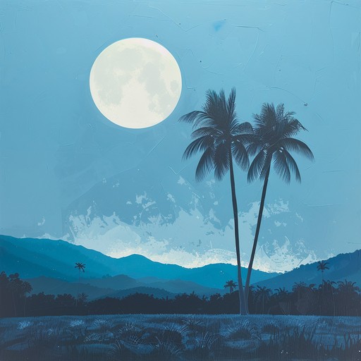 A mesmerizing instrumental piece that blends traditional brazilian sertanejo rhythms with hypnotic electronic elements, creating a dreamy and relaxing atmosphere. The track features layered acoustic guitars, gentle percussion, and subtle synth waves, conjuring images of a moonlit tropical night in the brazilian countryside