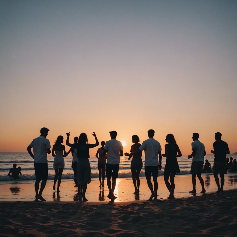 Imagine yourself on a sandy beach as the sun sets, with pulsating reggaeton beats that merge seamlessly with the sounds of the ocean. The music is both invigorating and relaxing, perfect for a summer evening party or a solo dance session by the shore.