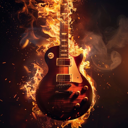 A sonic explosion combining heavy guitar riffs and fast paced rap verses, creating an exhilarating soundscape that propels listeners into a high energy frenzy, ideal for pushing physical limits and boosting adrenaline