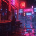 a dreamy, pulsing synthwave track perfect for late night drives