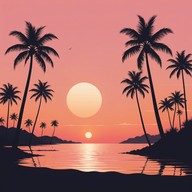 a serene, exotic soundscape with tropical vibes.