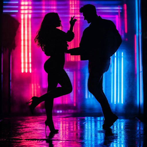 A vibrant instrumental track that blends the rhythms of r&b and hip hop, featuring funky basslines, dynamic drum patterns, and catchy synth melodies to create an energetic dance tune.