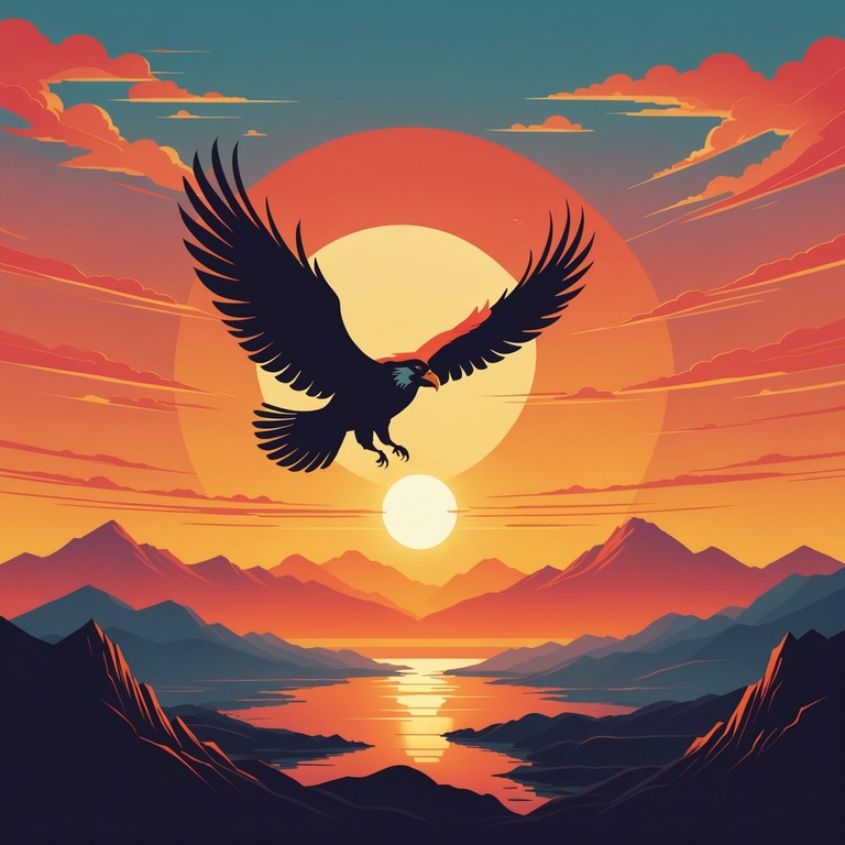 An instrumental rock song that encapsulates the theme of resurgence and rebirth. Featuring a soaring electric guitar as the prime voice, this piece conveys a story of overcoming adversity through its progressive structure and dynamic shifts. The crescendos and decrescendos reflect the highs and lows of a metaphorical phoenix's rise from ashes.