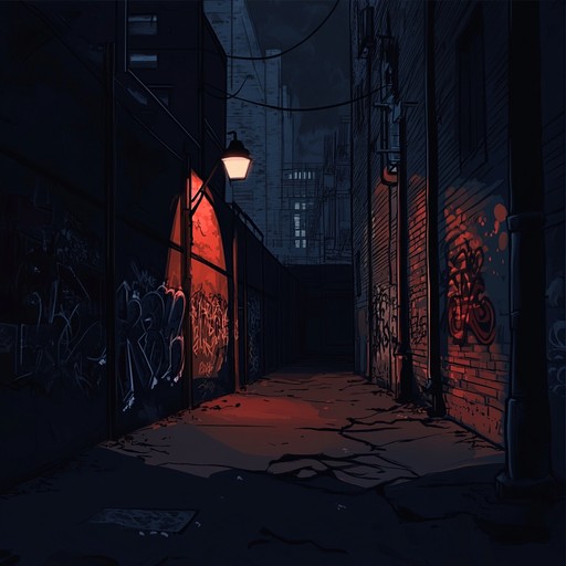 A dark and brooding grunge instrumental that combines heavy guitar riffs with haunting melodies, creating a tense atmosphere reminiscent of wandering through empty city streets at night.