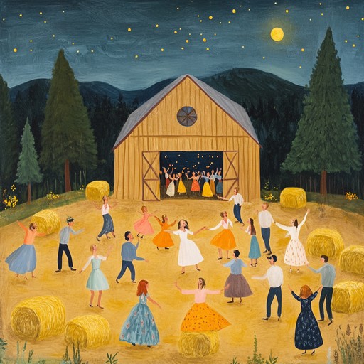 An exhilarating, fast paced instrumental piece inspired by an energetic country hoedown. With lively banjo strumming and dynamic rhythm, it evokes the excitement of a whiskey fueled barn party. Perfect for scenes full of joy and unrestrained dancing.