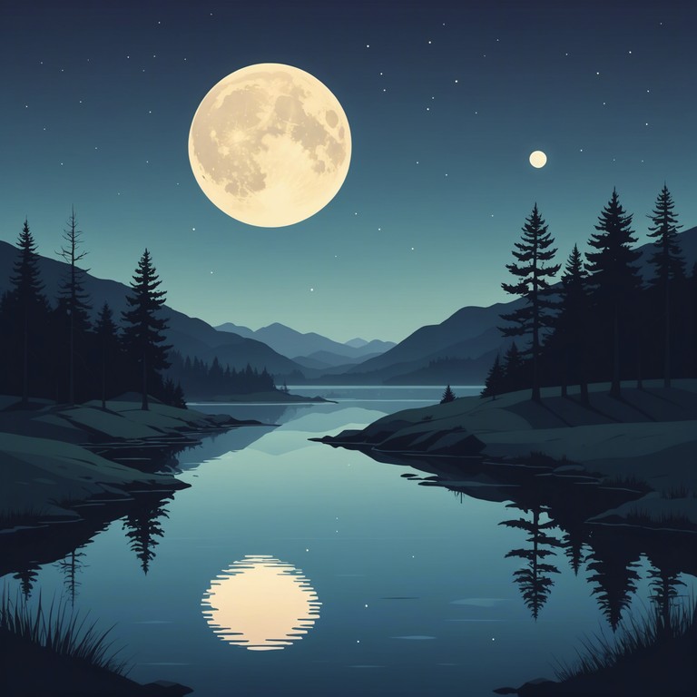 This track combines the gentle ripple of soft rock structures with a plunge into the ambient and ethereal textures of a moonlit night. Ideal for depicting scenes of tranquil nighttime wanderings or the reflective solitude of an evening under the stars. The use of electric piano adds a touch of dreamy nostalgia, complementing the laid back groove of the piece.