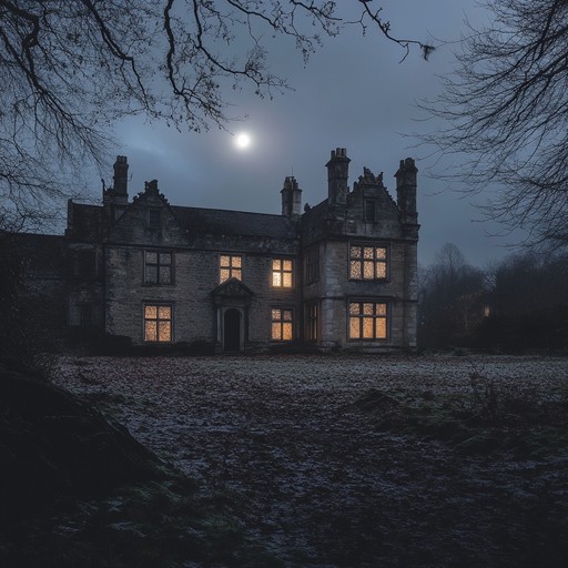 In a track where every soft footstep through an abandoned manor resonates a story of mystery and suspense, the eerie silence is occasionally punctuated by distant whispers. This creates an atmosphere thick with anticipation and anxiety, perfect for a film noir scene or a suspense thriller moment.