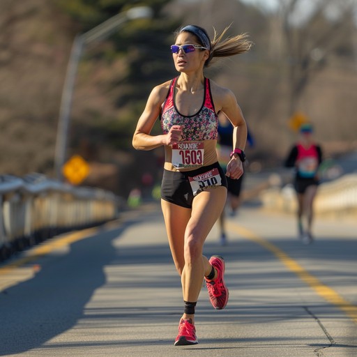 An energetic, uplifting instrumental track perfect for a running gear or marathon themed commercial. Features a driving beat and bright, motivating melodies to get listeners pumped up and ready to hit the pavement. Conveys a sense of determination, athleticism, and the joy of running.