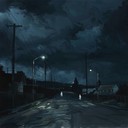 eerie, driving beats with a haunting urban atmosphere