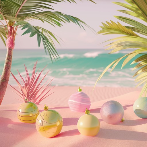 A vibrant, energetic instrumental blending tropical sounds with holiday cheer, perfect for beachside celebrations. It features rhythmic steelpan, playful marimbas, and spirited brass sections. This track evokes a sense of joy and excitement, transporting listeners to sun soaked festivities in exotic locales.