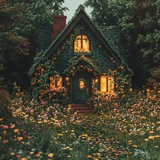 Experience a whimsical woodland journey with this heartwarming freak folk tune, led by acoustic guitar and filled with earthy sounds and cozy, magical ambiance.