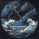 intense orchestral piece capturing the thrill of a storm