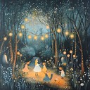 whimsical tunes guide a magical forest fairies' gathering