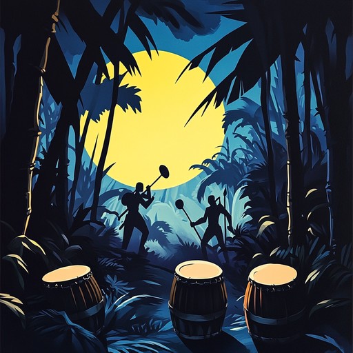 Experience a mysterious encounter in a deep jungle with this grime track, where brooding synthetic beats meet exotic tropical rhythms, crafting a thrilling, primal soundscape.