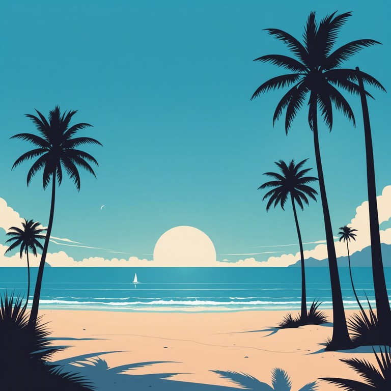 Imagine relaxing on a sunlit beach with gentle waves meeting the shore. This track encapsulates the essence of a perfect summer day, where the warm breeze and mellow sunshine invoke a feeling of peace and optimism. The music, led by soothing steel drums, builds an atmosphere of escaping to a tranquil, tropical paradise.