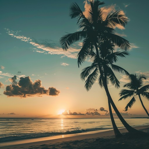 This song transports you to a tranquil caribbean island where the gentle strumming of guitars, soft bass, and light percussion create an escapist paradise. The music is perfect for relaxation, capturing the essence of a serene island environment.