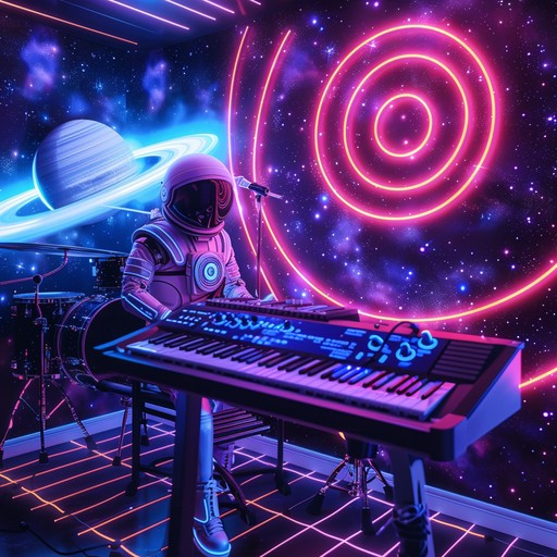 An instrumental journey where driving funk basslines, electric guitar riffs, and explosive drum patterns collide with outer space soundscapes; creating a vibrant, chaotic groove that's out of this world.